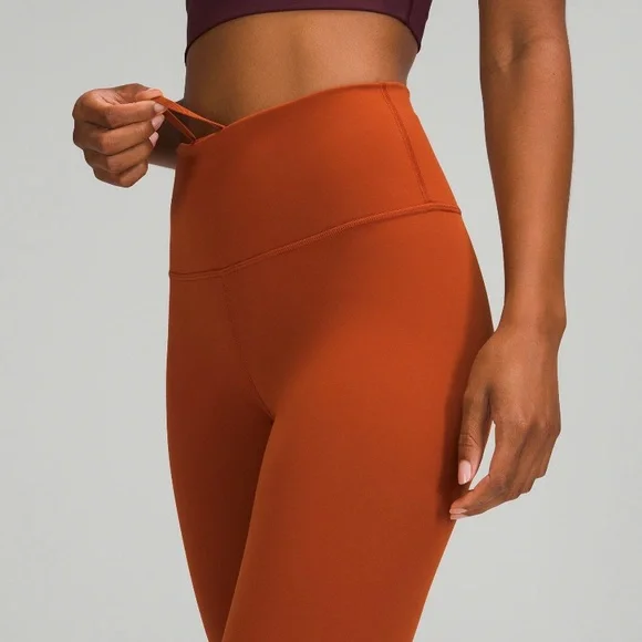 NWT Lululemon Wunder Train High-Raise Tight 25” Aztec Brick - Picture 5 of 8